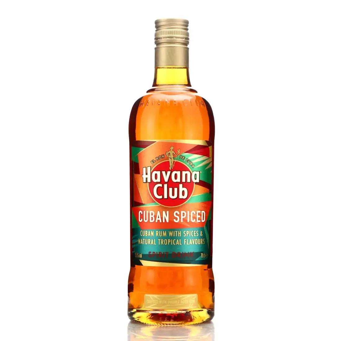 Bottle of Havana Club Cuban Spiced