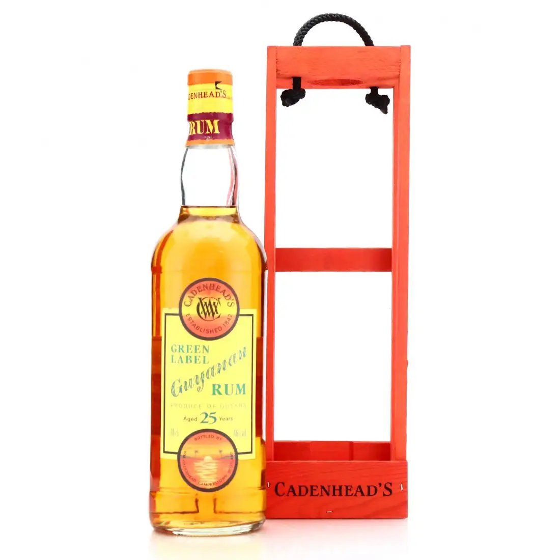 Bottle of Cadenhead‘s Green Label 1973