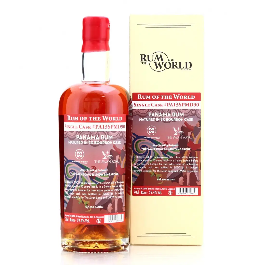 Hochauflösendes Bild von Fine Spirits Rum of the World (LMDW &amp; The Swan Song) 2003